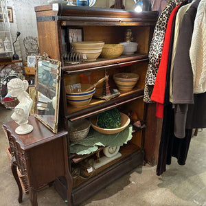 ANTIQUE GLOBE WERNICKE 4 STACK BARRISTER BOOKCASE AS IS