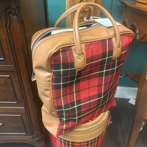 Vint Tartan Lunch Bag 3-piece