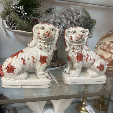 Pair Staffordshire Dogs