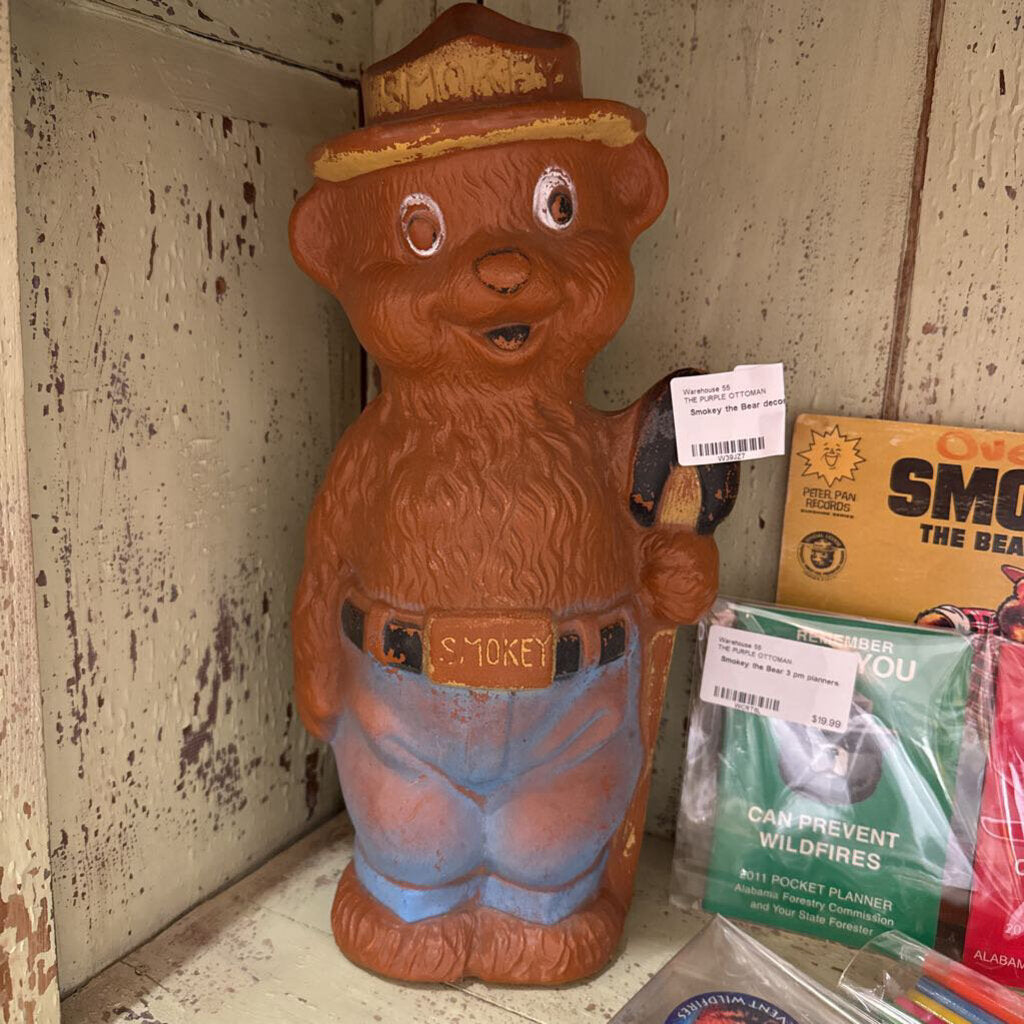 Smokey the Bear decor mold