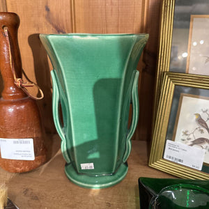 McCoy green vase