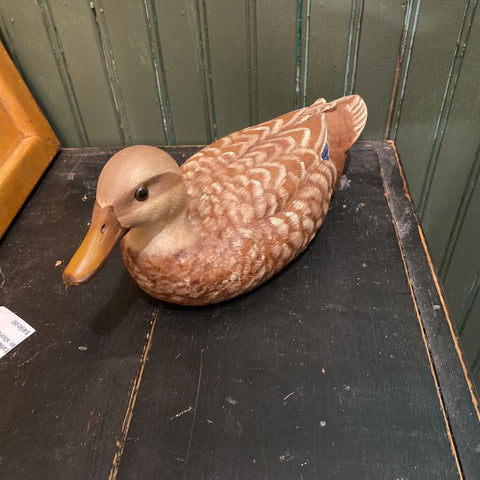 Hand painted female Mallard duck