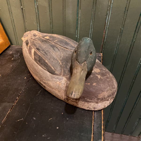 Antique duck decoy