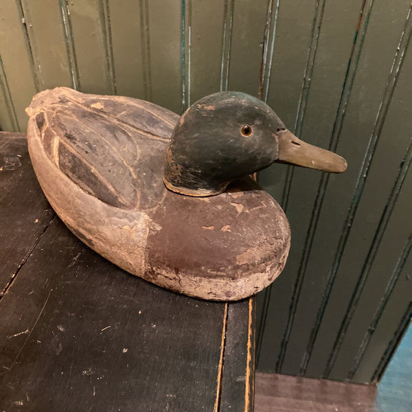 Antique duck decoy