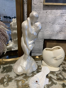 Vintage Nude Couple Art of Love Statue~ 5" w x 6.5" l x 13" t