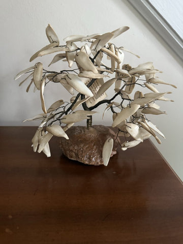 8" Fortune Shell Tree W1667