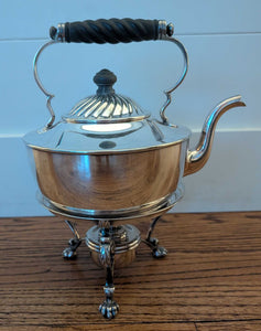 Antique Gorham Silver Spirit Kettle - 3 PCs. - 11x12