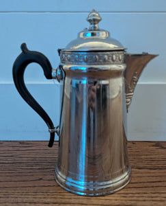 Antique Silver Coffee Pot 9x12