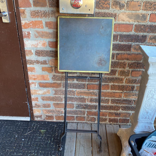 Vintage folding table 16x16x23