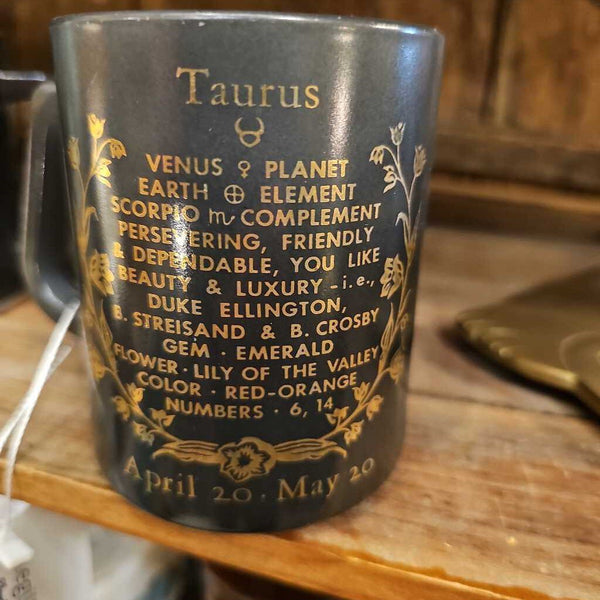 Taurus coffee mug