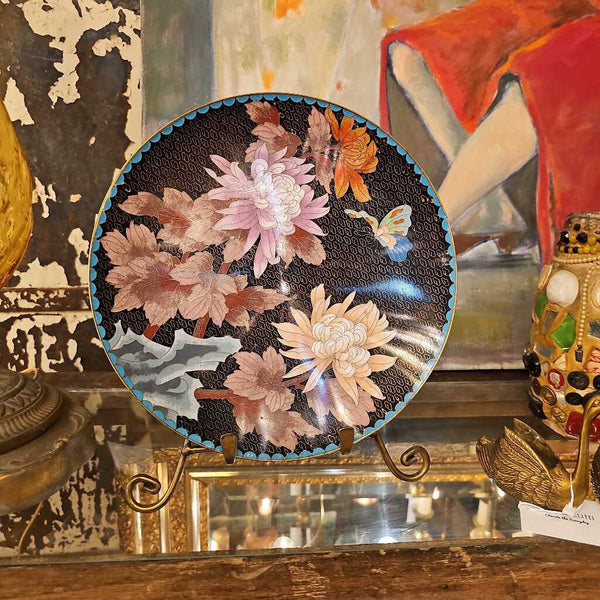 Cloisonne plate