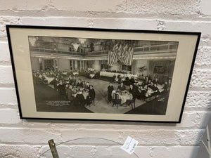 Framed Photograph Chicago 1941 12"x22" W1701