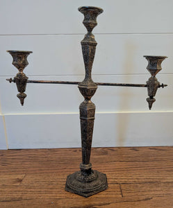 Vintage Silver (Nice Patina) Candelabra 15x17