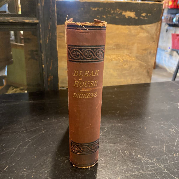 Antique Charles Dicken's "The Bleak House" Book