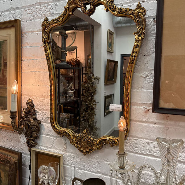 Vtg Louis XIV Style Italian Mirror