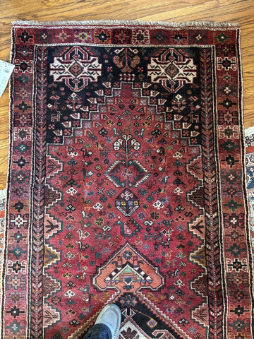 Vintage Marshall Fields Persian Virgin Wool Rug 10x3.7 (In Store Pick Up)