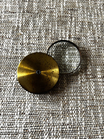 VIntage Brass Pocket Folding Magnifying Glass