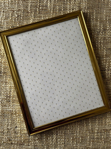 Vintage Brass 8x10 Frame Korea