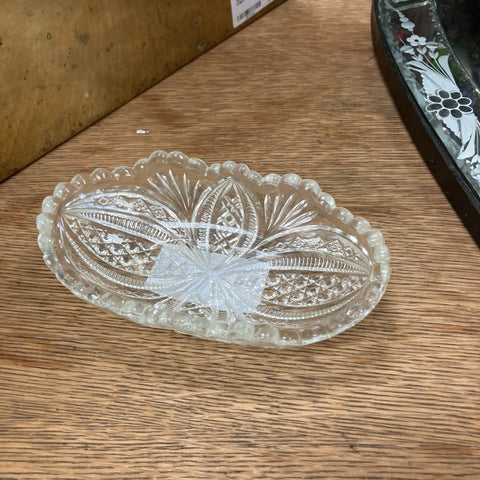 Vintage imperial cut crystal bowl