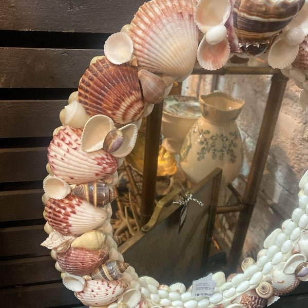 Seashell Mirror 15" x 18" IN STORE PICKUP ONLY