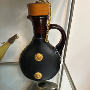 Black Leather Liqour Decanter