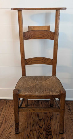 Antique French Prayer Chair. STORE PICK UP ONLY