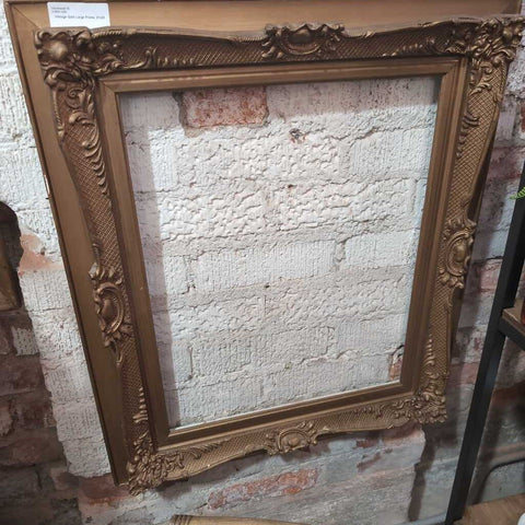 Vintage Gold Large Frame. 27x23