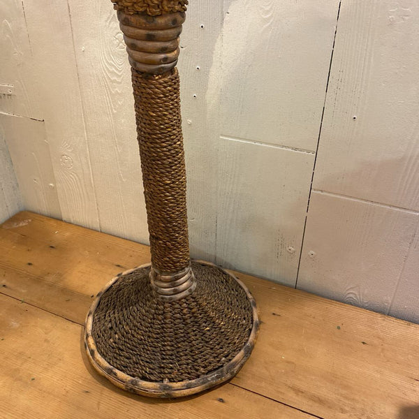 Vintage Wicker Plant Stand