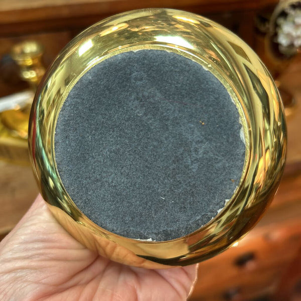 Set of Copper Craft Brass Candlestick Holders 3.5"