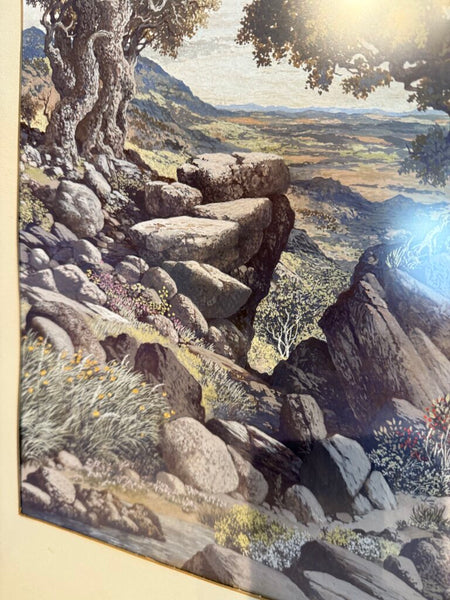 South Western Landscape signed Connor