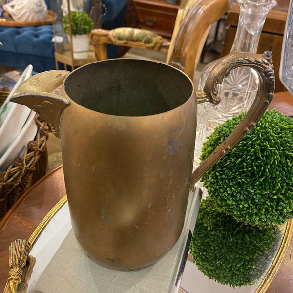 Vintage Brass Pitcher