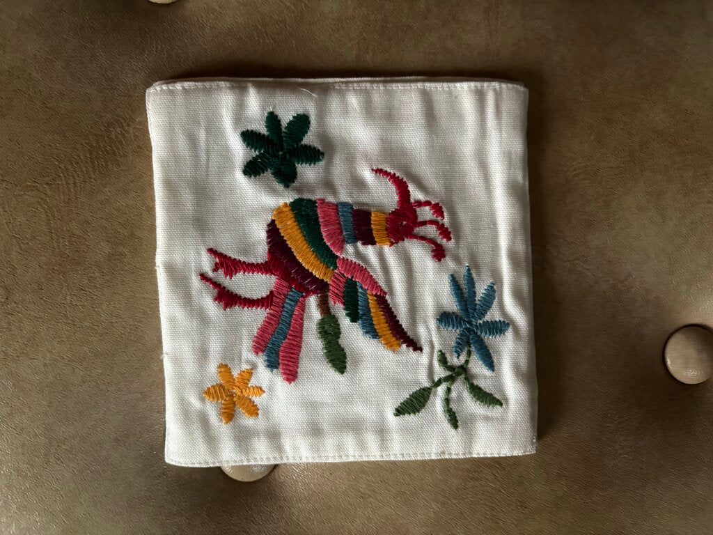 Otomi Embroidery Bird 5in