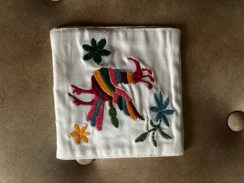 Otomi Embroidery Bird 5in