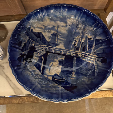 Dutch Blue and White Platter