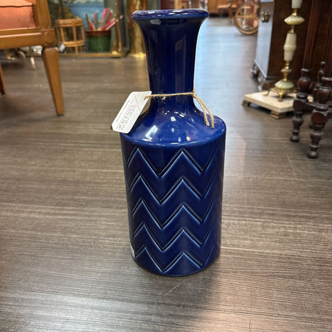 Blue Haeger 14"tall Vase W1441