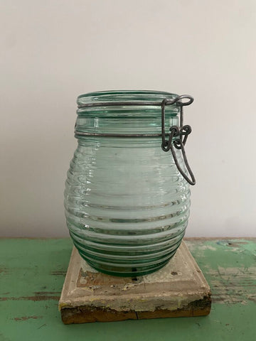 Beehive shape mason jar 6 1/2” marked canada