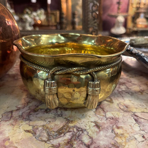 Brass rope retail bowl