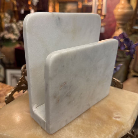 Marble napkin holder