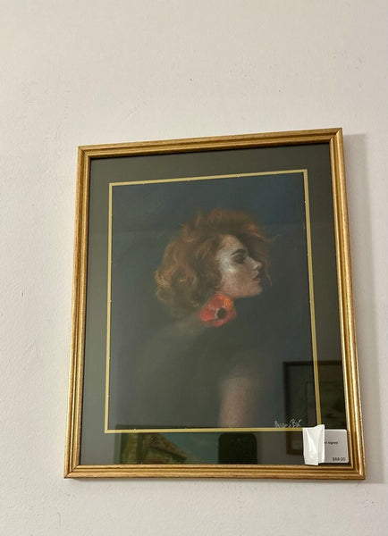14.5x 11.5 portrait artist signed