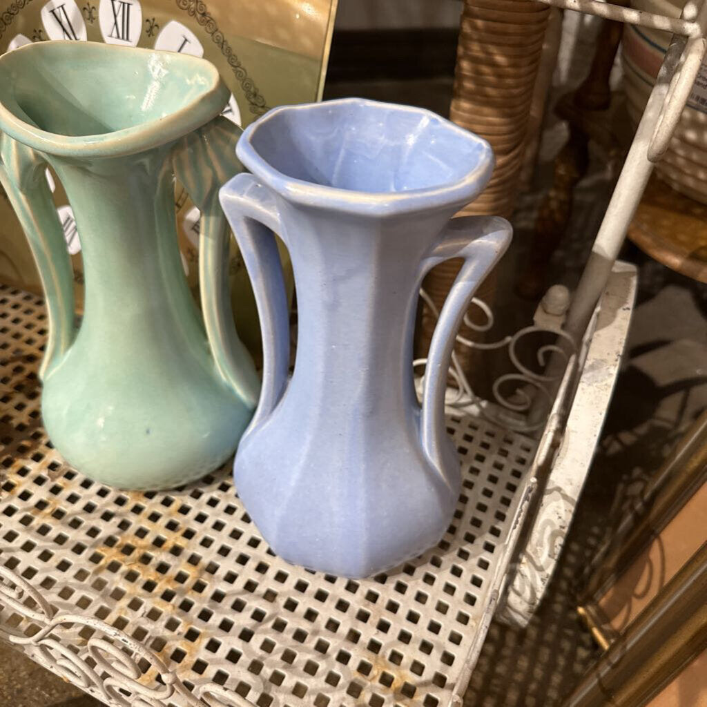 McCoy blue vase