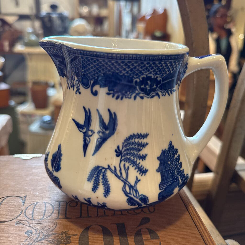 Blue Willow Pitcher Marshall Field & Co
