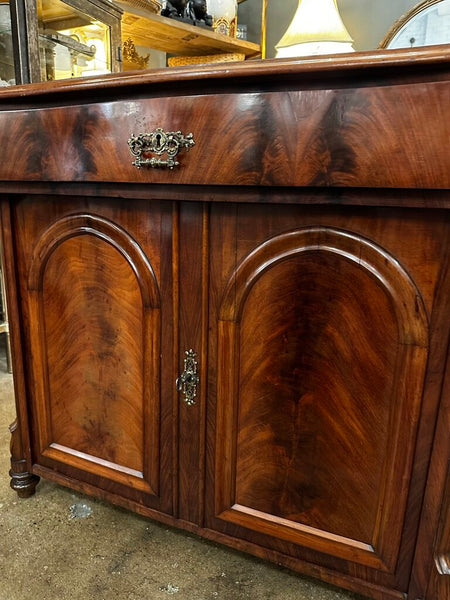 ANTIQUE COMMODE, WITH KEY 35"H x 18"D x 31"H
