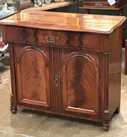 ANTIQUE COMMODE, WITH KEY 35"H x 18"D x 31"H
