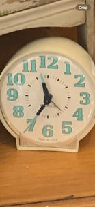 Vintage Westclox clock