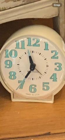 Vintage Westclox clock