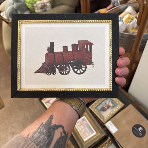 Toy Train Artwork