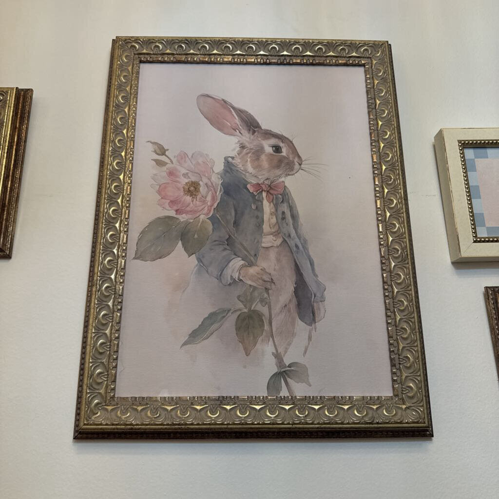 Watercolor Bunny 16x12
