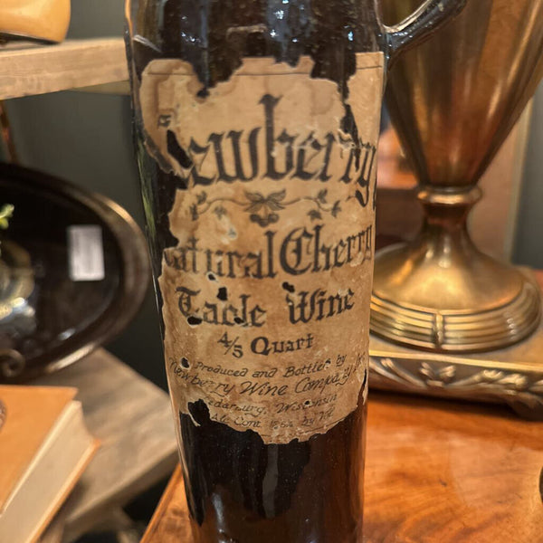 VINTAGE NEWBERRY WINE BOTTLE