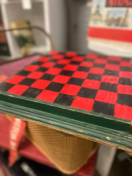 Jens Fresh Vintage ~ Vintage Folk Art double sided hand painted game board