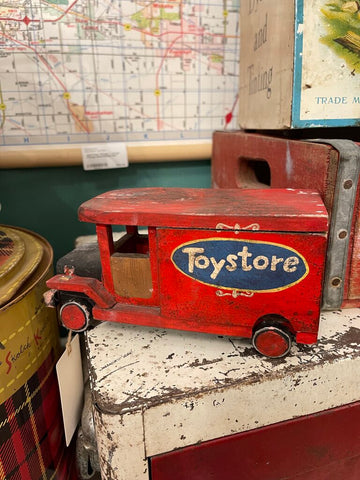 Jens Fresh Vintage ~ wood Toy Store Truck